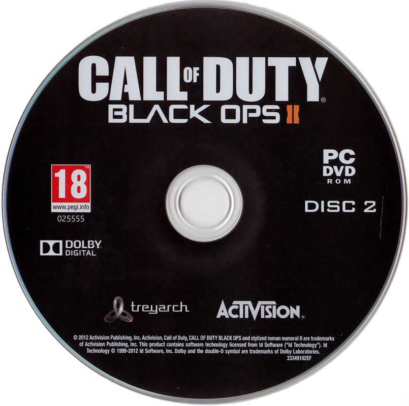 Media for Call of Duty: Black Ops II (Windows): Disc 2