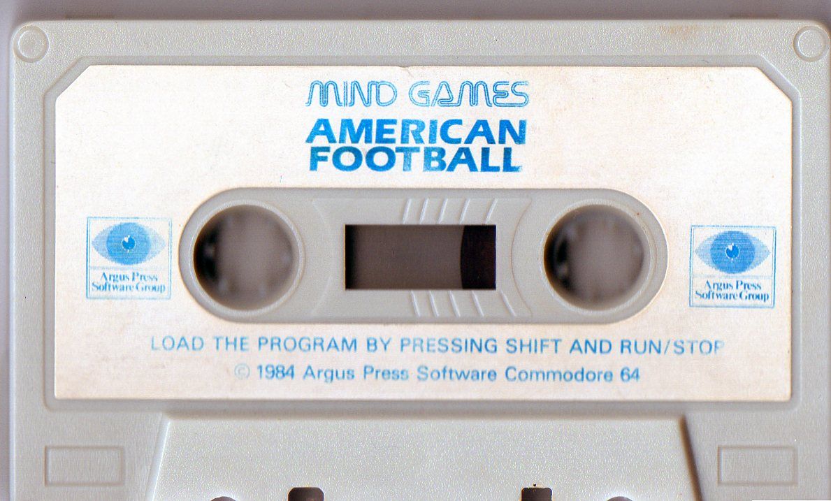 Media for American Football (Commodore 64)