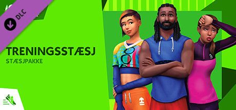 Front Cover for The Sims 4: Fitness Stuff (Windows) (Steam release): Norwegian version