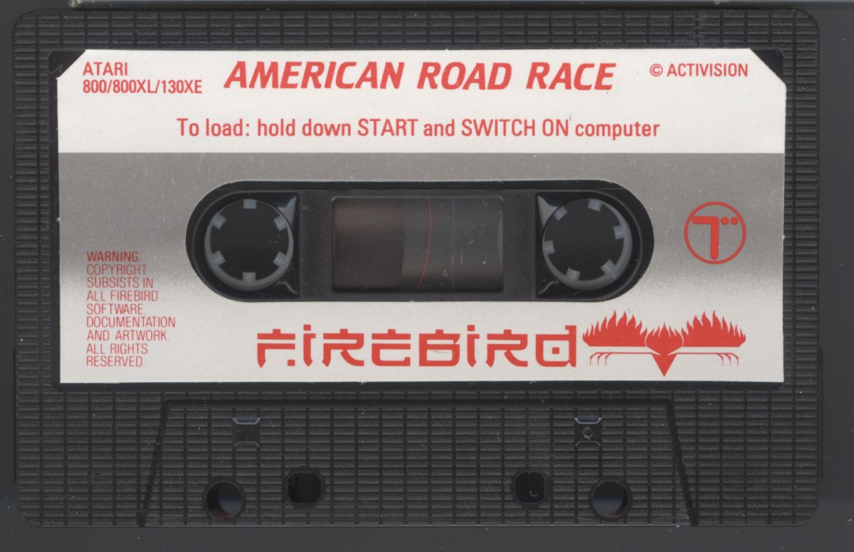 Media for The Great American Cross-Country Road Race (Atari 8-bit) (budget release)