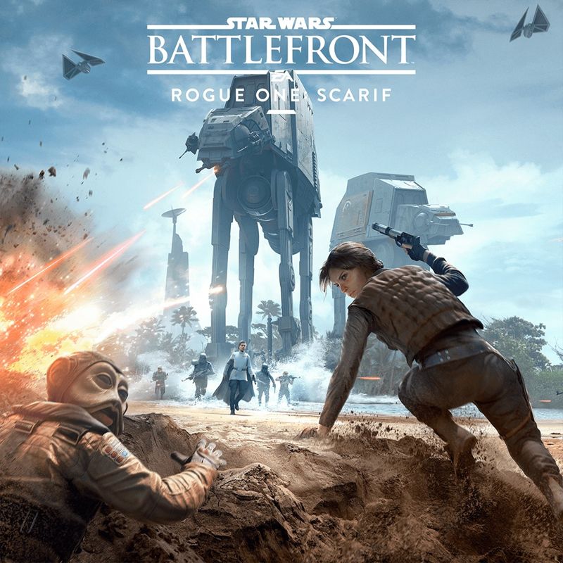 Front Cover for Star Wars: Battlefront - Rogue One: Scarif (PlayStation 4) (download release)