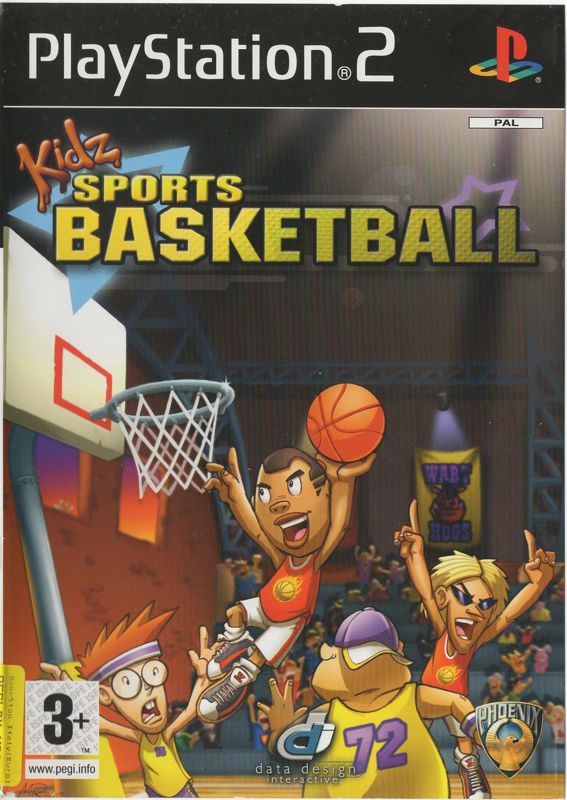 Front Cover for Kidz Sports: Basketball (PlayStation 2)