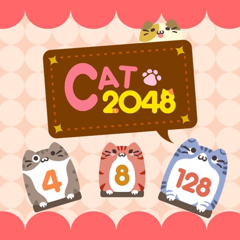Front Cover for Cat 2048 (Nintendo Switch) (download release)