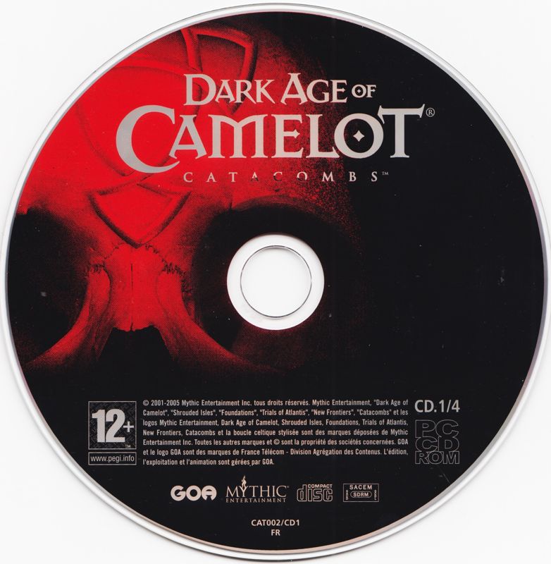 Media for Dark Age of Camelot: Catacombs (Windows): Disc 1