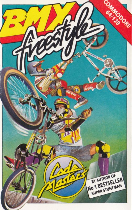 Front Cover for BMX Freestyle (Commodore 64)