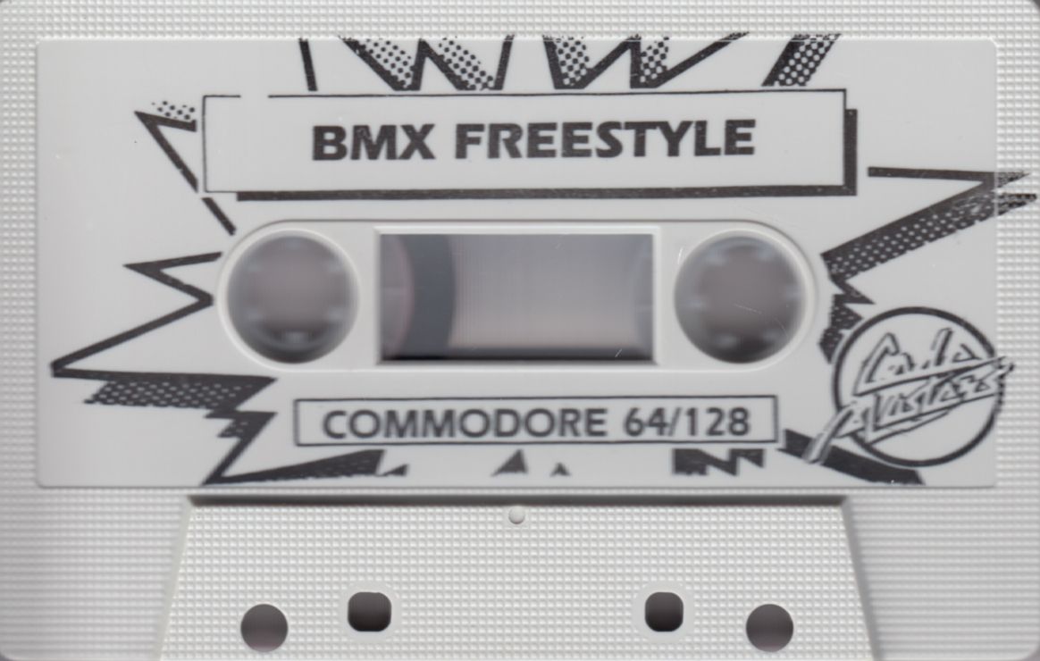 Media for BMX Freestyle (Commodore 64): Front