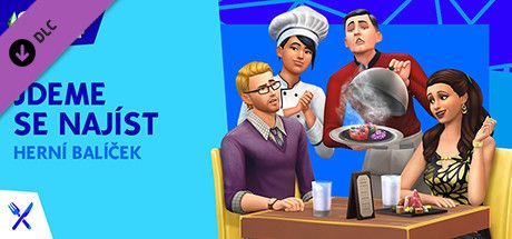 Front Cover for The Sims 4: Dine Out (Windows) (Steam release): Czech version