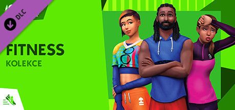 Front Cover for The Sims 4: Fitness Stuff (Windows) (Steam release): Czech version