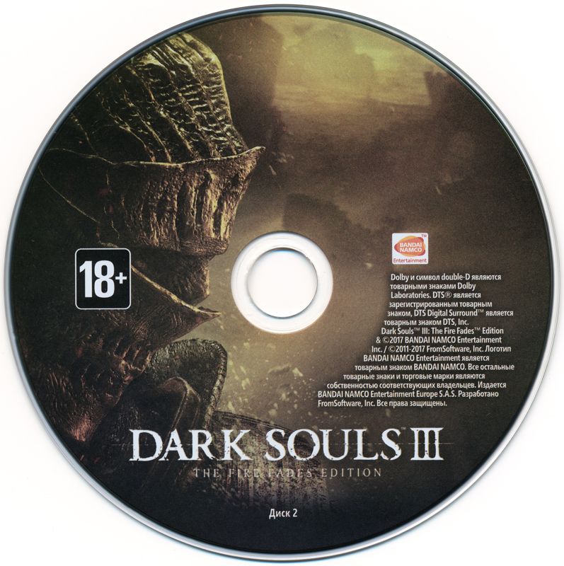 Dark Souls III: The Fire Fades Edition cover or packaging material