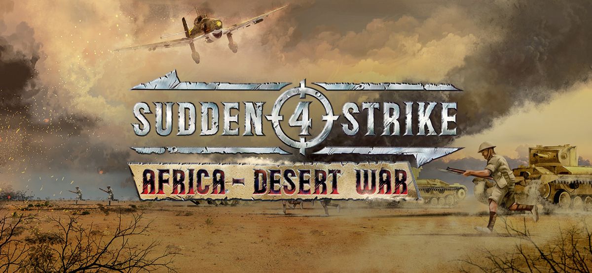 Front Cover for Sudden Strike 4: Africa - Desert War (Linux and Macintosh and Windows) (GOG.com release)