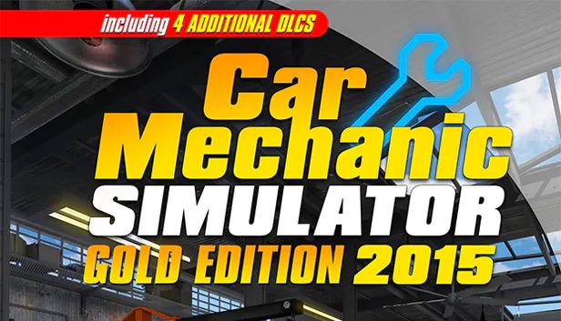 Front Cover for Car Mechanic Simulator 2015: Gold Edition (Macintosh and Windows) (Humble Store release)