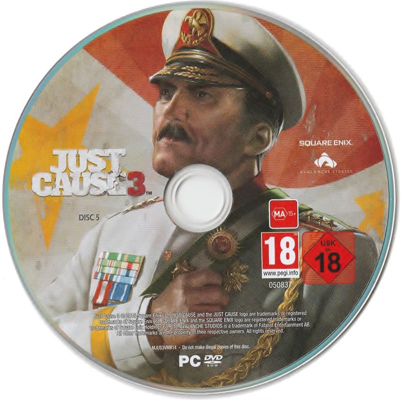 Media for Just Cause 3 (Collector's Edition) (Windows): Disc 5