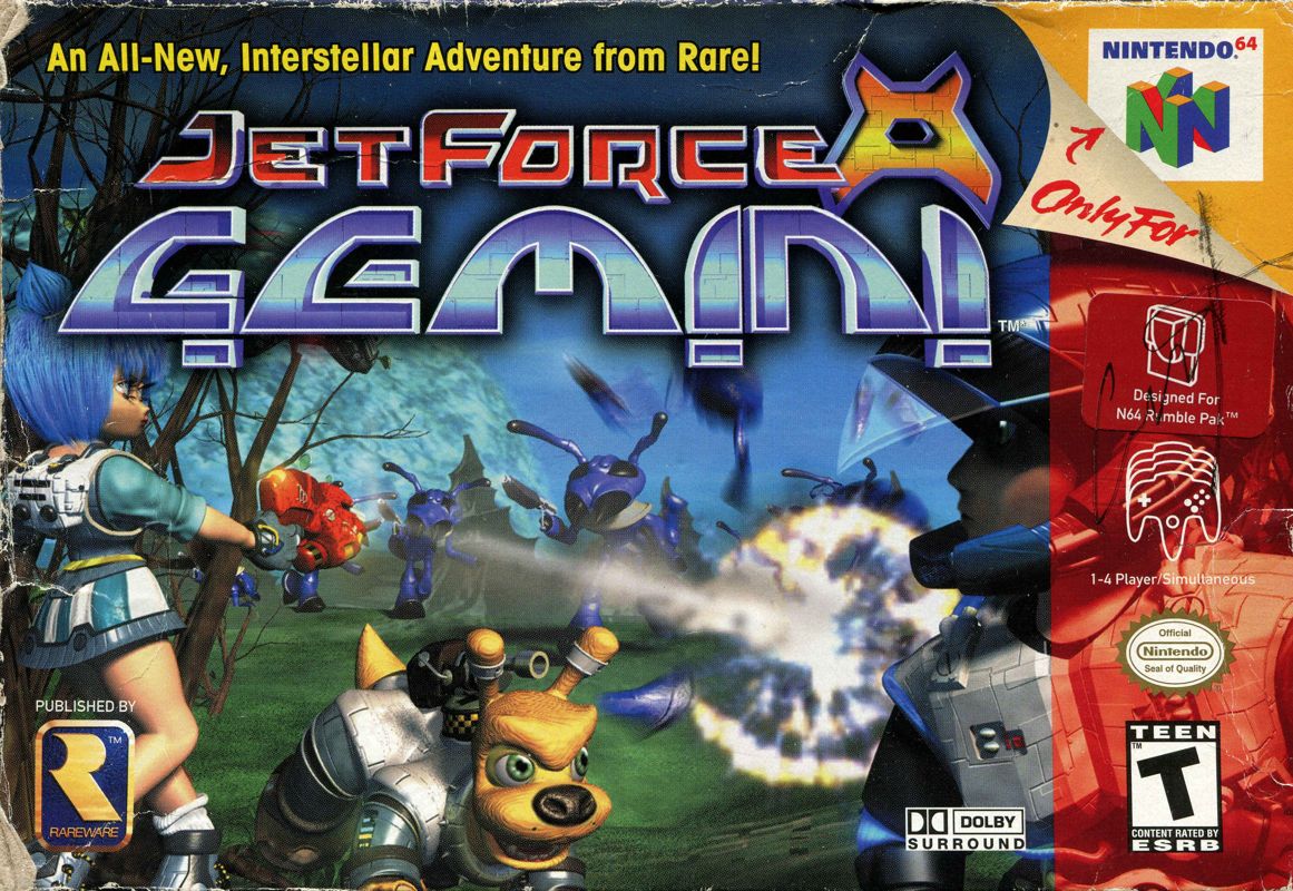 Front Cover for Jet Force Gemini (Nintendo 64)