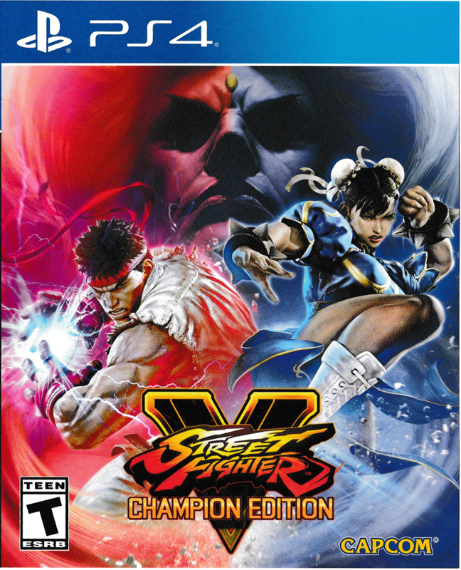 Front Cover for Street Fighter V: Champion Edition (PlayStation 4)