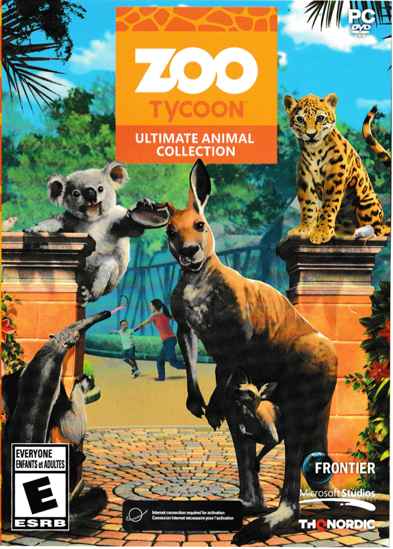 Zoo Tycoon cover or packaging material - MobyGames