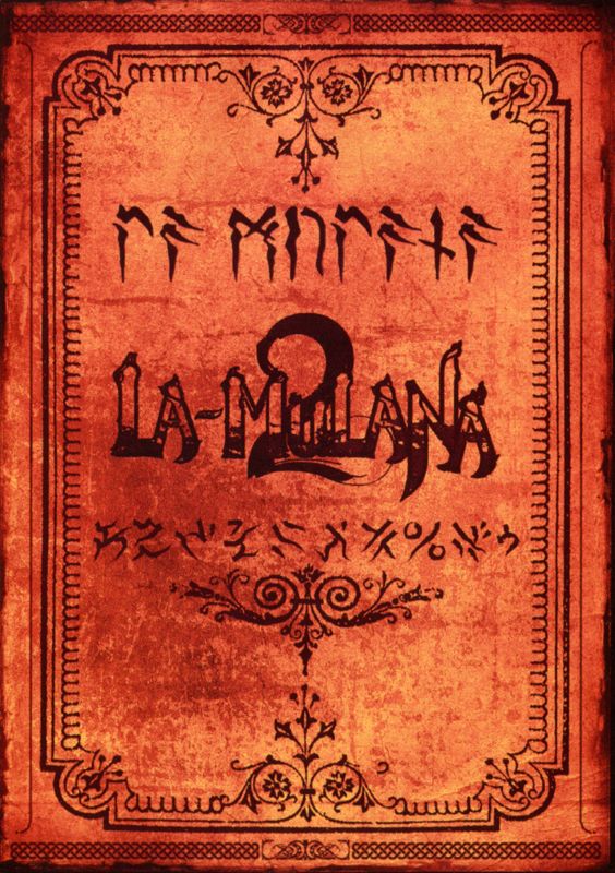 Extras for La-Mulana 2 (Nintendo Switch) (Keep Case (game), Jewel Case (soundtrack), and Notebook were held together by a rubber band): Notebook - Front