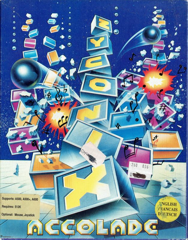 Front Cover for Zyconix (Amiga)