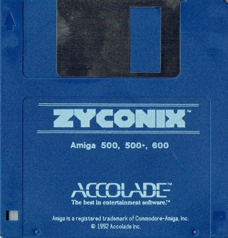 Media for Zyconix (Amiga)