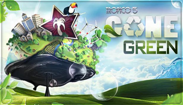 Front Cover for Tropico 5: Gone Green (Linux and Macintosh and Windows) (Humble Store release)