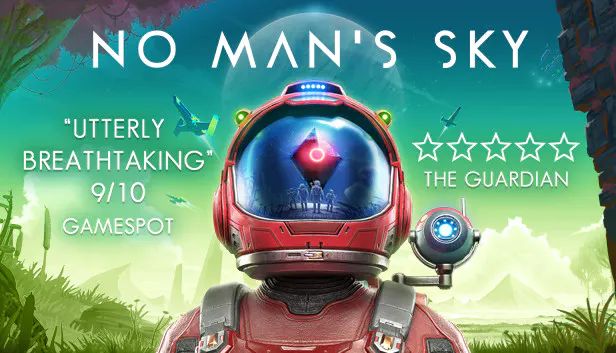 Front Cover for No Man's Sky (Windows) (Humble Store release): 3rd version
