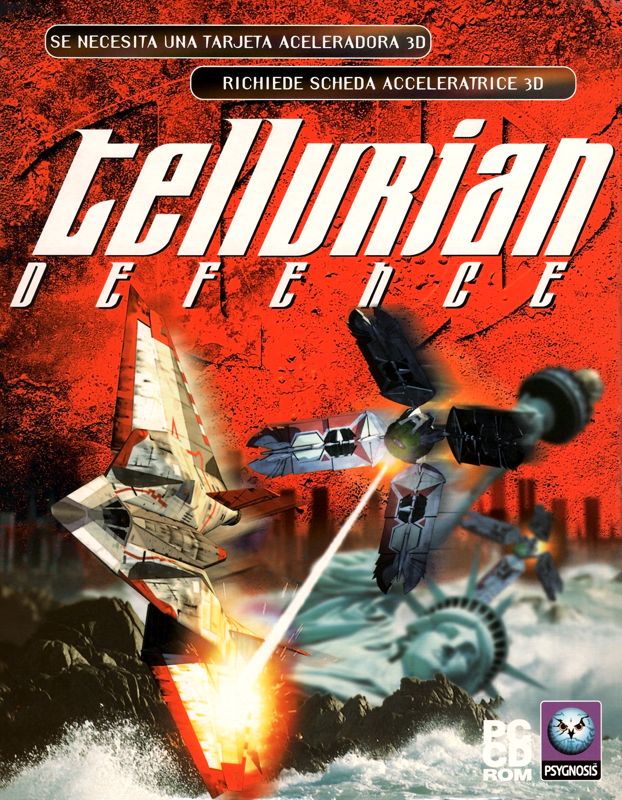 Front Cover for Tellurian Defense (Windows)