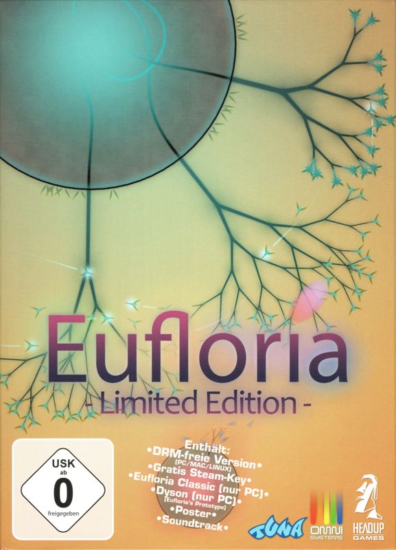 Front Cover for Eufloria: Limited Edition (Linux and Macintosh and Windows)