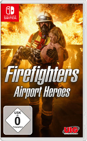 Front Cover for Firefighters: Airport Heroes (Nintendo Switch) (download release)