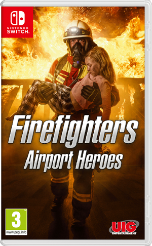 Front Cover for Firefighters: Airport Heroes (Nintendo Switch) (download release)