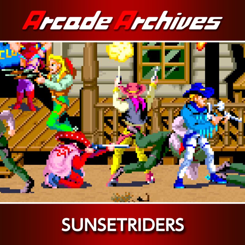 Front Cover for Sunset Riders (Nintendo Switch) (download release)