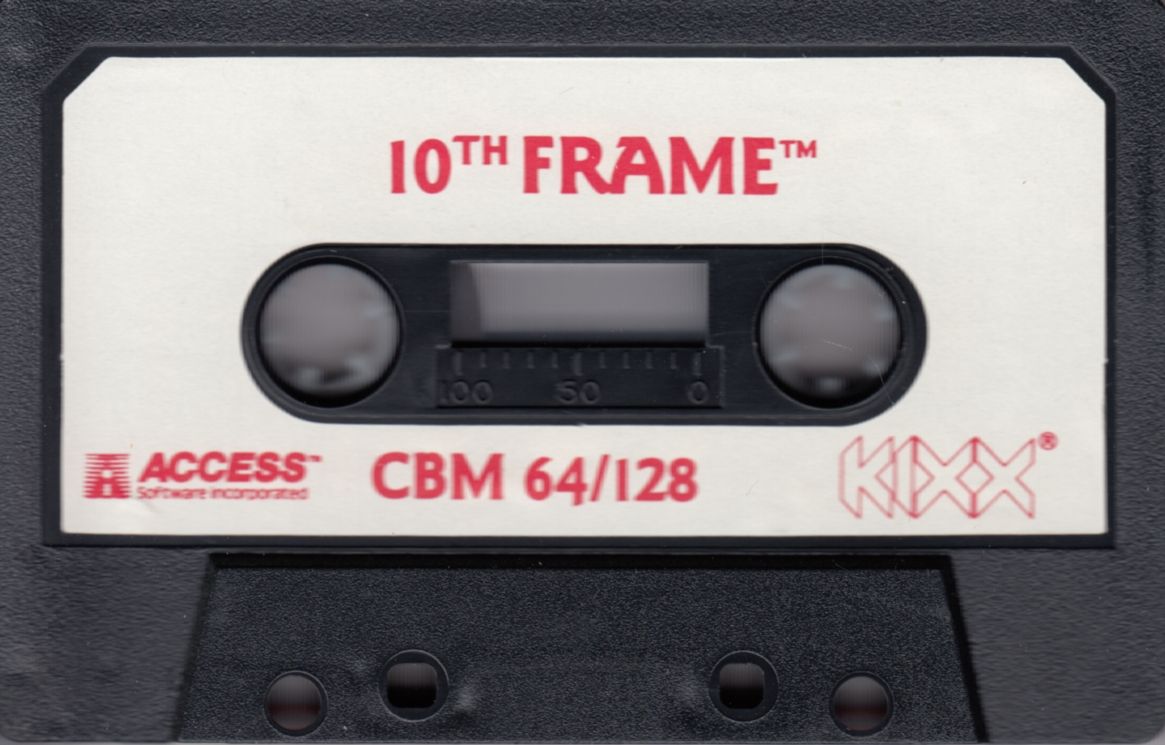 Media for 10th Frame (Commodore 64) (Kixx Release): Front