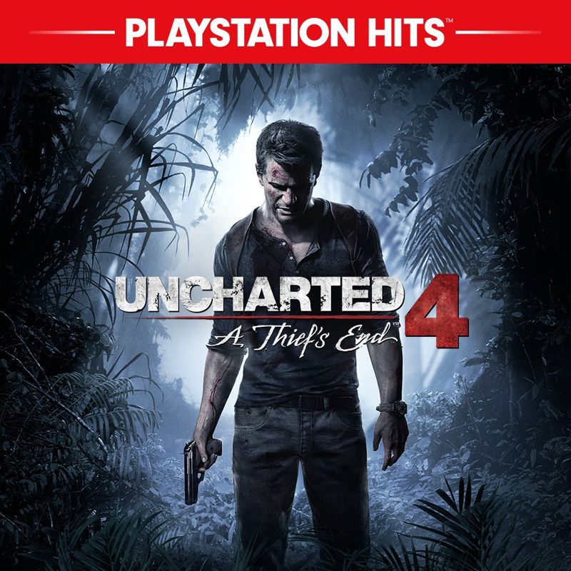 Front Cover for Uncharted 4: A Thief's End (PlayStation 4) (download release): 2nd version