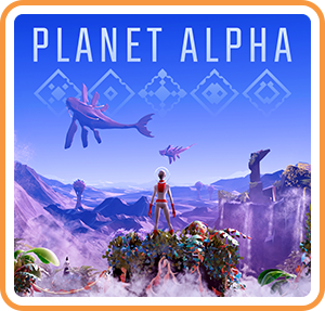 Front Cover for Planet Alpha (Nintendo Switch) (download release): 1st version