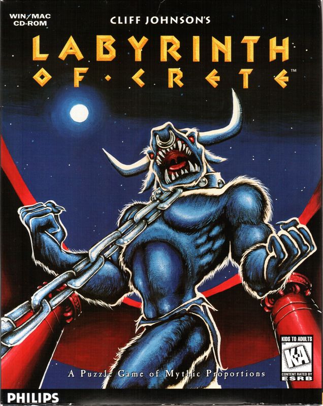 Front Cover for Labyrinth of Crete (Macintosh and Windows 3.x)