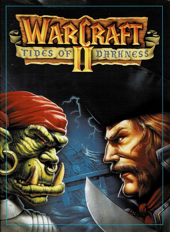 Manual for WarCraft II: Tides of Darkness (DOS) (Soft Price release): Front