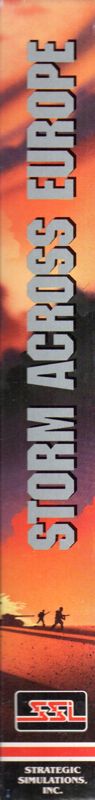 Spine/Sides for Storm Across Europe (Commodore 64): Right