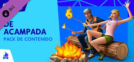 Front Cover for The Sims 4: Outdoor Retreat (Windows) (Steam release): Spanish version