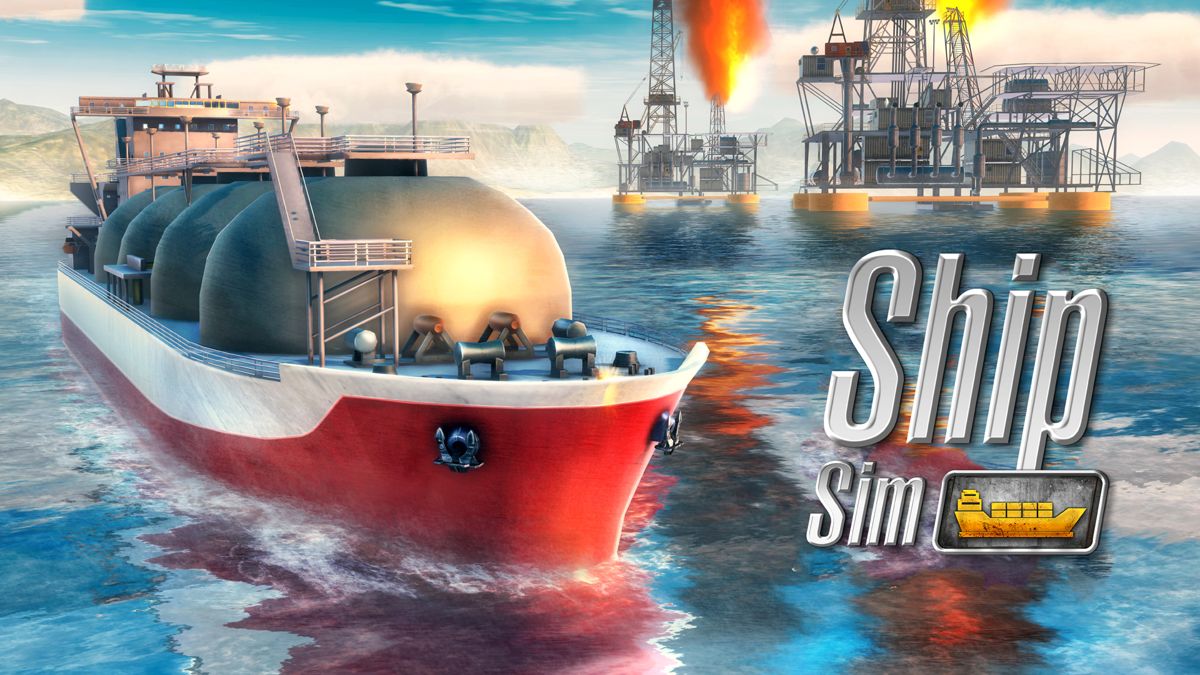 Front Cover for Ship Sim 2019 (Nintendo Switch) (download release)