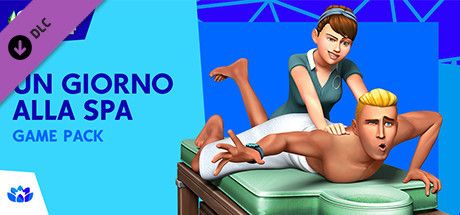 Front Cover for The Sims 4: Spa Day (Windows) (Steam release): Italian version