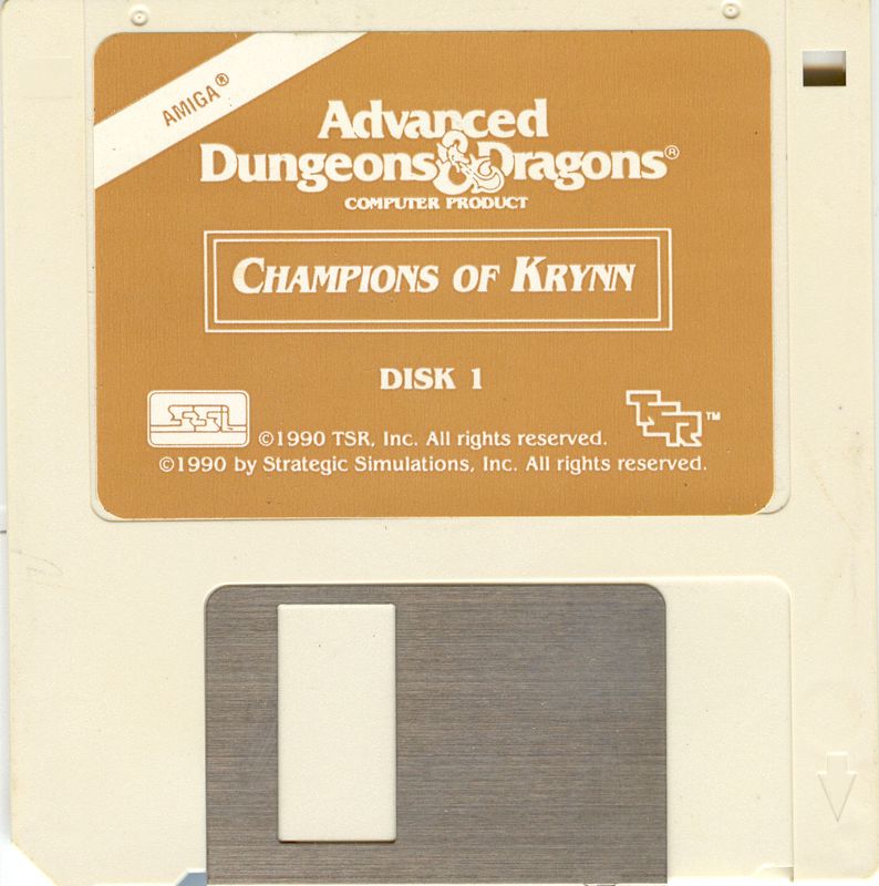 Media for Champions of Krynn (Amiga): Disk 1