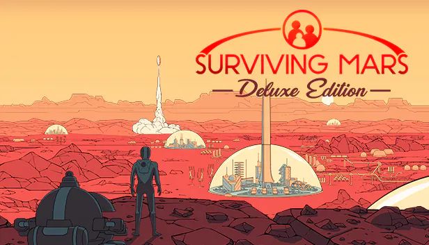 Front Cover for Surviving Mars: Deluxe Edition (Linux and Macintosh and Windows) (Humble Store release)