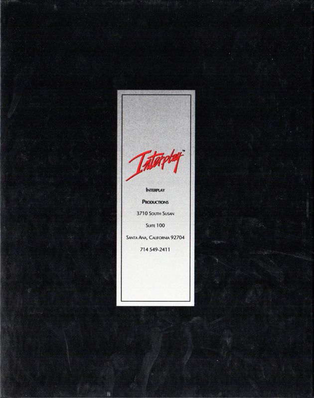 Other for Star Trek: 25th Anniversary (DOS) (3.5" Floppy release): Inner Box - Back