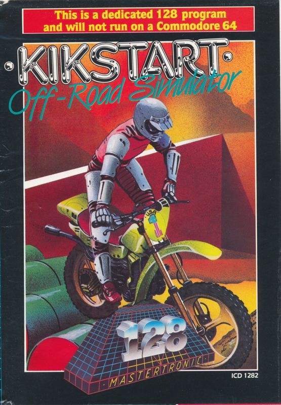 Front Cover for Kikstart: Off-Road Simulator (Commodore 128)