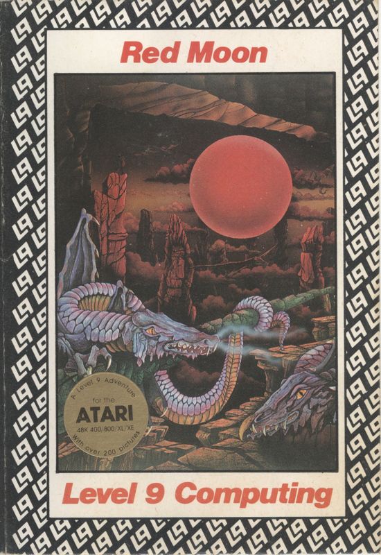 Front Cover for Red Moon (Atari 8-bit)