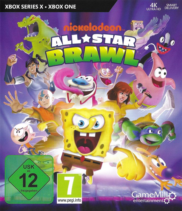 Front Cover for Nickelodeon All-Star Brawl (Xbox One and Xbox Series)