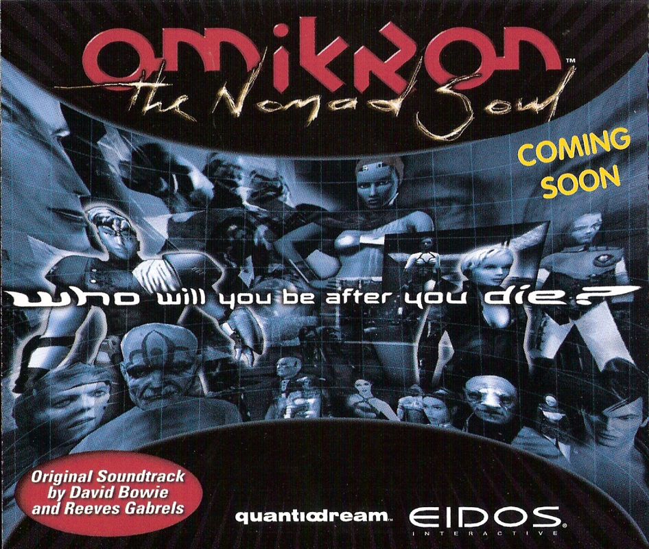 Other for Omikron: The Nomad Soul (Windows) (Asian release): Jewel Case - Back