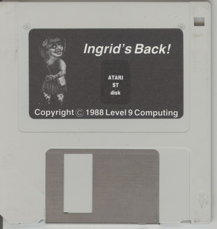 Media for Ingrid's Back! (Atari ST)