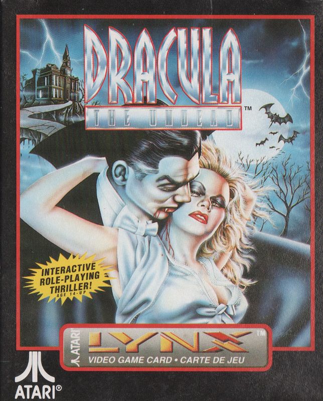 Front Cover for Dracula the Undead (Lynx)