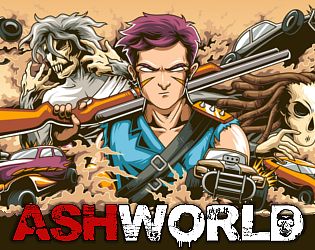 Front Cover for Ashworld (Linux and Macintosh and Windows) (itch.io release)