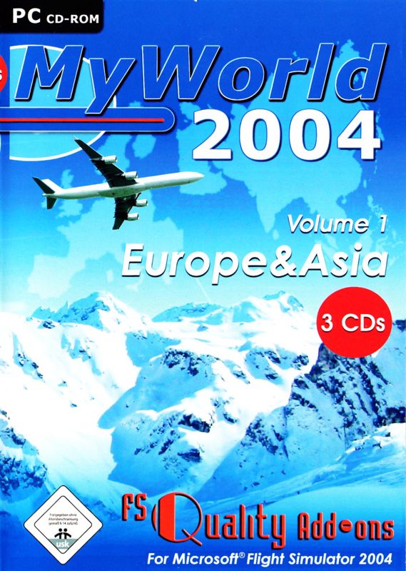 Front Cover for MyWorld 2004: Volume 1 - Europe & Asia (Windows)