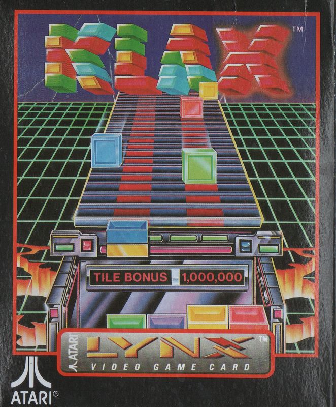 Front Cover for Klax (Lynx)